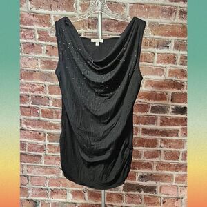 Women's BOGARI Flutter Scoop Silk Top Large‎